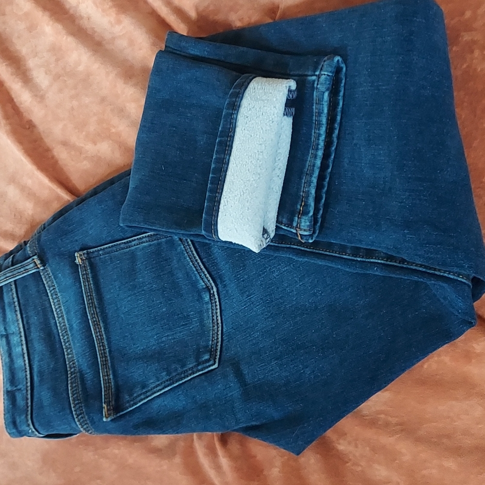 Universal Thread Fleece Lined Skinny Jeans NWOT